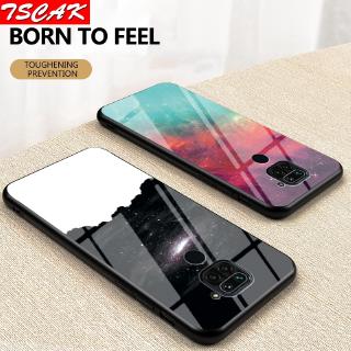 Ốp điện thoại cứng mặt kính cường lực dành cho Xiaomi Redmi 10X Pro 5G Redmi Note 9S Note 9 Pro Max