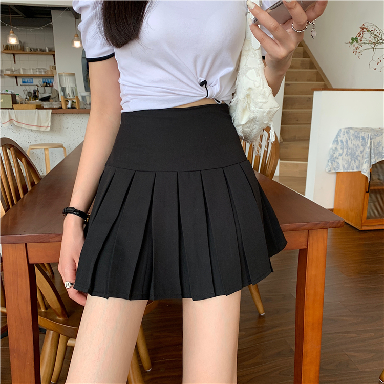 Chân Váy Nữ Lưng Cao Dáng Chữ A Họa Tiết Caro Phong Cách Hàn Quốc | BigBuy360 - bigbuy360.vn