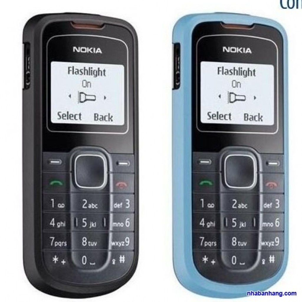 Điện thoại nokia 1202 chính hãng - siêu bền giá rẻ - bảo hành 12 tháng