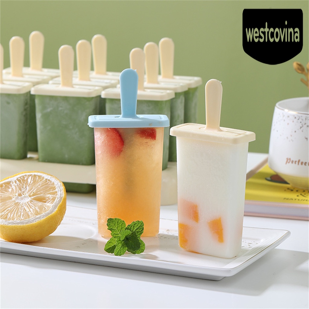 [Hot]☀ 1 Bộ Khuôn Làm Kem Bằng Nhựa Cấp Thực Phẩm Rộng Rãi Dùng Trong Xây Dựng Tiệc Tùng