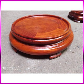 Đế kê bát hương tròn trơn cao 6cm