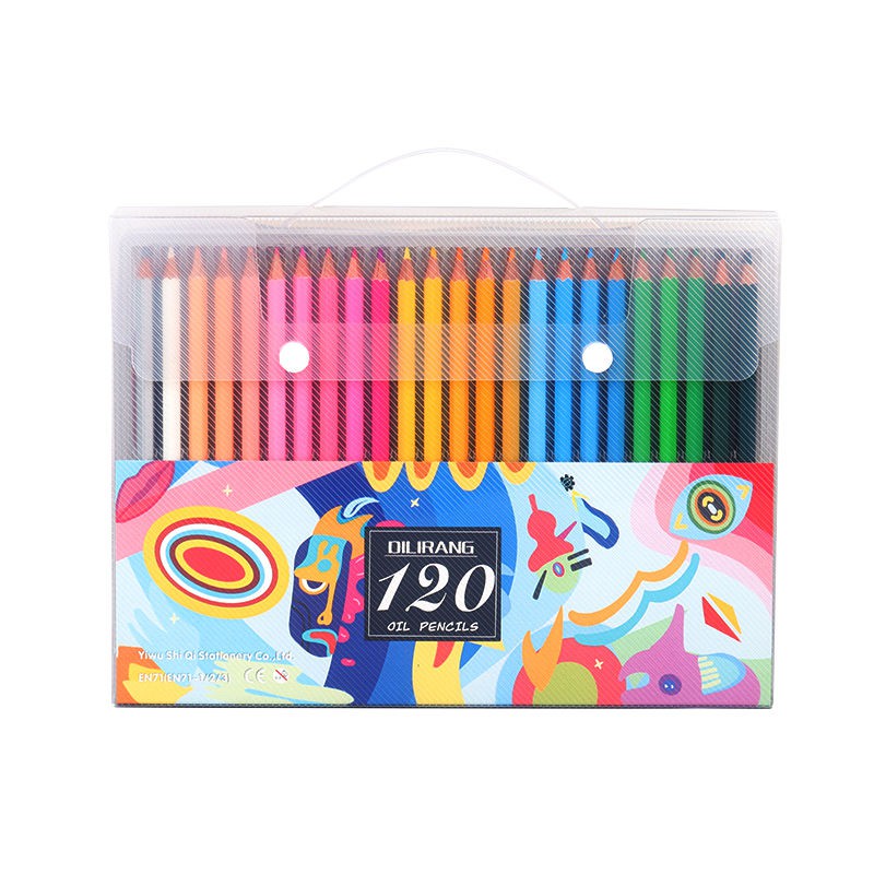 Bộ cọ chì màu 72 / 120/160 bút dầu 2b nguồn cung cấp nghệ thuật vẽ và tô chuyên nghiệp