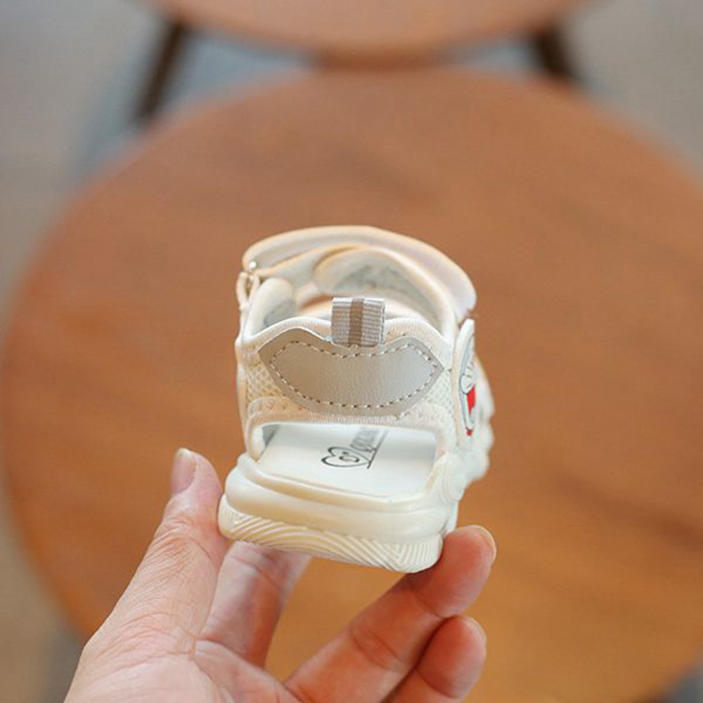 Giày sandal đế mềm in hình Doraemon cho bé trai và bé gái