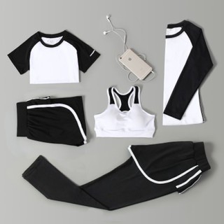 SET ĐỒ TẬP GYM NỮ 5 MÓN CAO CẤP
