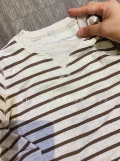 Áo nỉ da cá Muji