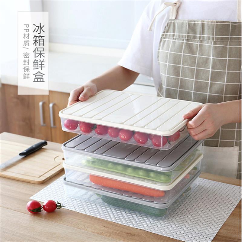 Hộp đựng thực phẩm trong tủ lạnh nhà bếp tiện dụng