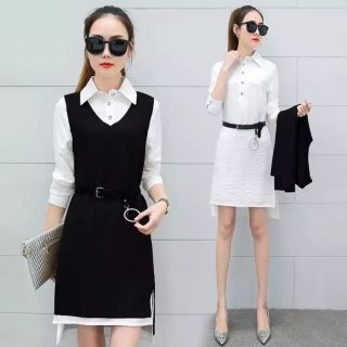 Sét váy áo gile len thu đông hot trend lên ngôi xu hướng 2018 cho quý cô tín đồ thời trang . Chất liệu đẹp sản phẩm tốt.