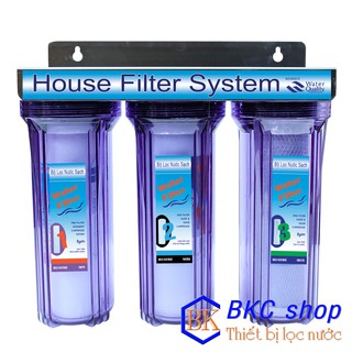 Bộ lọc nước sinh hoạt 3 cấp lọc 10 inch