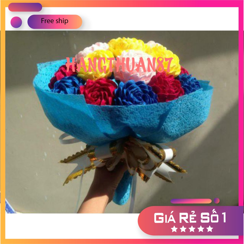 Rẻ Vô Địch Giấy Nhún, giấy nhăn làm hoa, gập hoa tại Hà Đông, Hà Nội