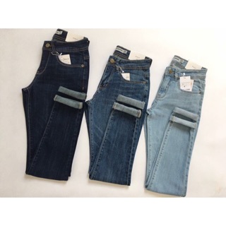 Jeans xuất khẩu trơn