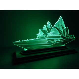 Mô Hình Đèn Led 3D Nhà Hát Opera Sydney