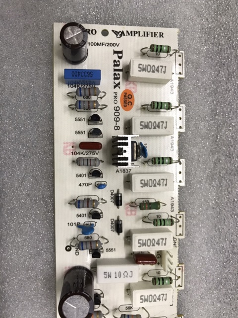 Bo công suất Amply 909 -8 của GHS