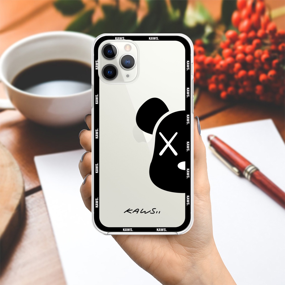 Ốp lưng Vsmart Joy 3/Joy 4/Bee 3/...Silicone dẻo trong viền bảo vệ camera hình Viền trắng đen