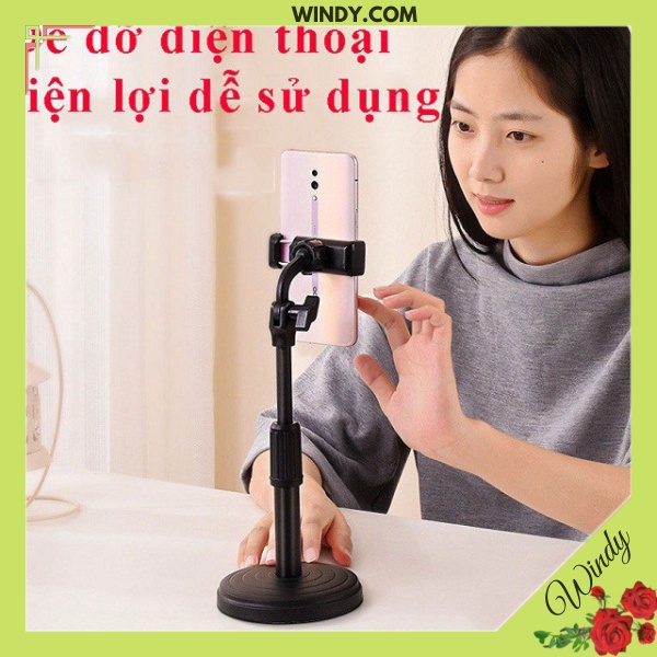 Giá Đỡ Điện Thoại livestream xem video Ổn Định Xoay 360 Độ dùng để Quay Phim Ghi Hình Đa Dụng