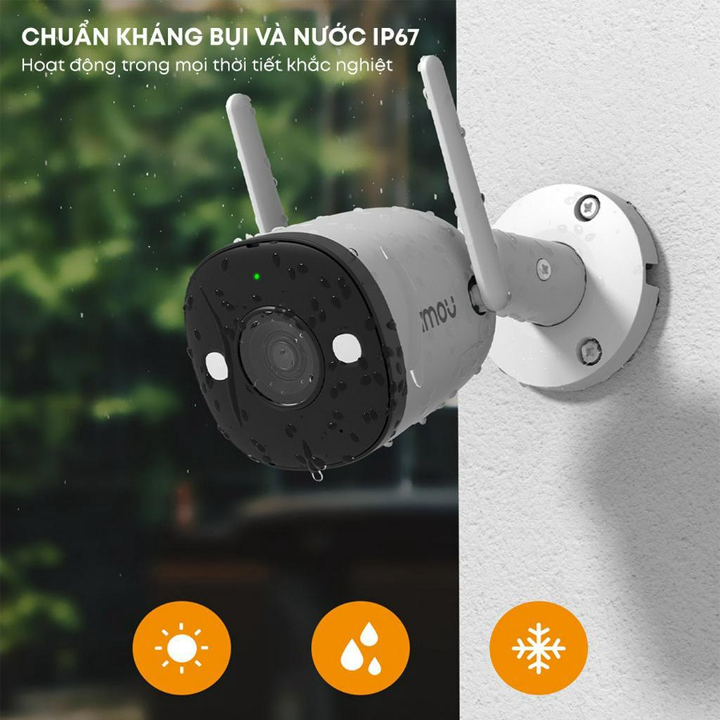 Camera Imou Ngoài Trời F22P / F22FP / F22FEP IP Wifi, Tích hợp Đèn báo, Có Còi Hú, Cảnh báo chuyển động - Komex
