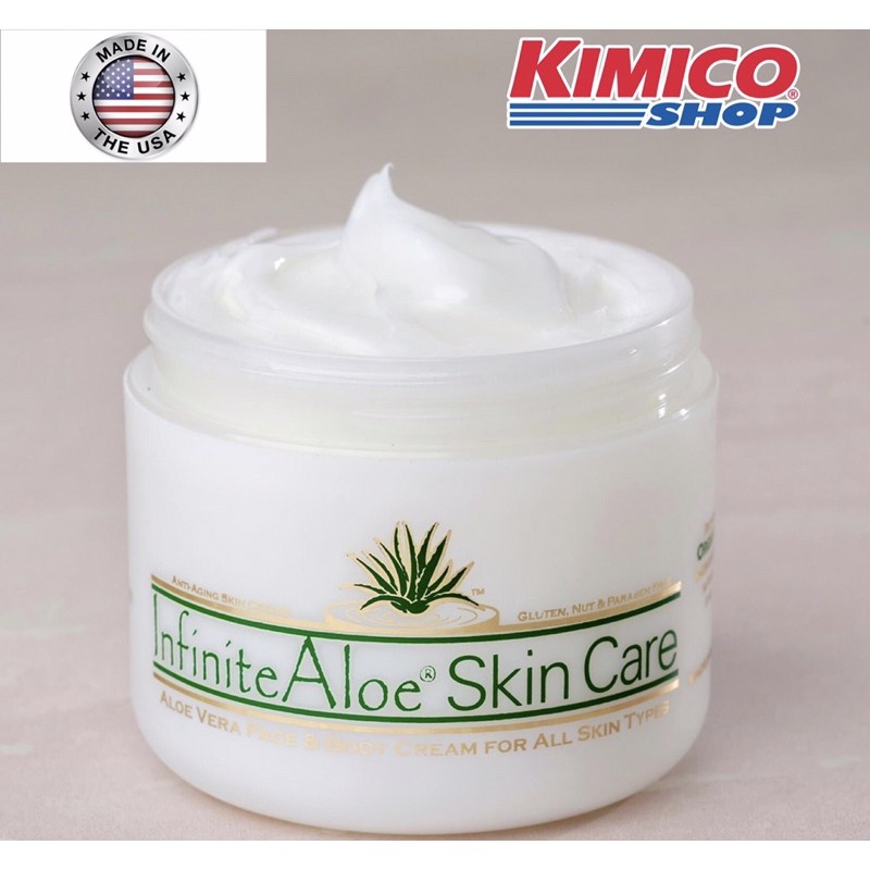 Mỹ Phẩm Mỹ Kem Lô Hội Cao Cấp Infinite Aloe Dưỡng Da Thiên Nhiên