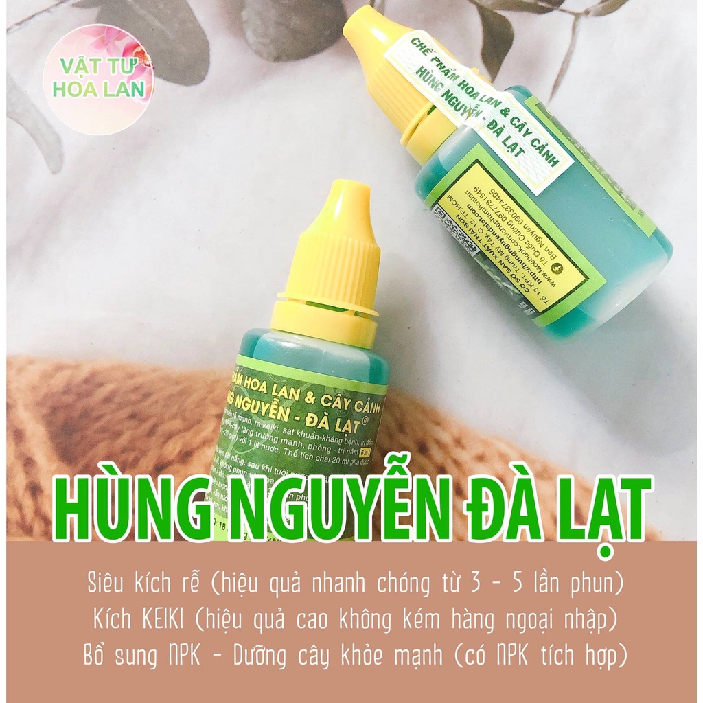 CHẾ PHẨM HÙNG NGUYỄN – kích rễ, kích kie, 6in1