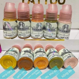 Mực Môi Phun Xăm Perma Blen Hữu Cơ Chính Hãng, Mực Phun Xăm Thẩm Mỹ Cao Cấp Chính Hãng
