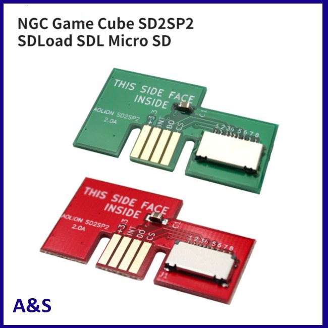 NGC Game Cube SD2SP2 SDLoad SDL Micro SD Card TF Reader Port Card for Nintendo NGC Serial Gamecube