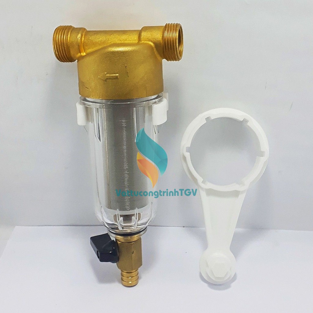 Bộ cốc lưới INOX lọc nước thô đầu nguồn