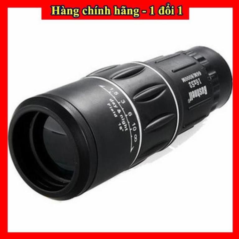 ✔️ [Top sale] -  Ống nhòm 1 mắt Bushnell 16x52 (Đen) ✔️