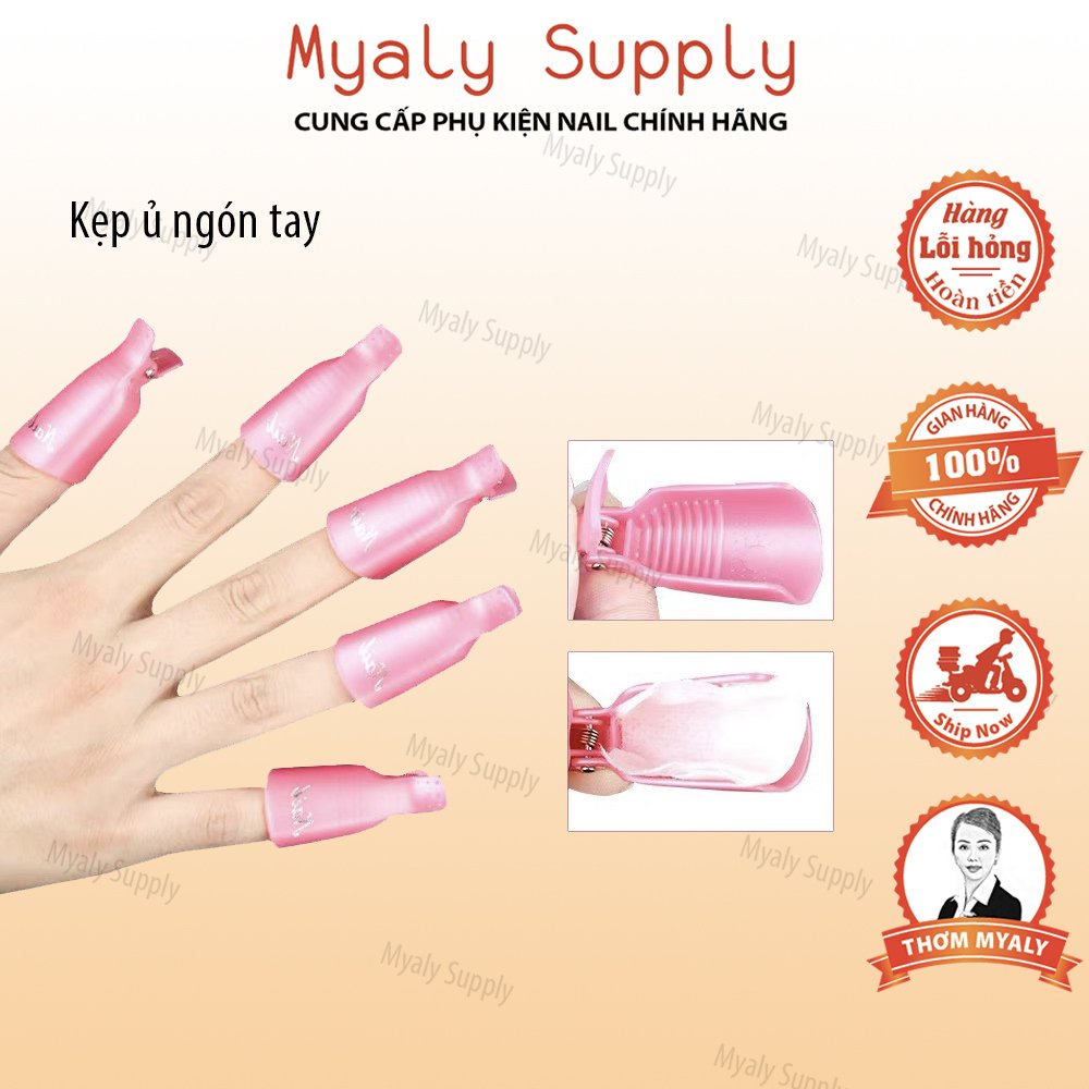 Kẹp Ủ Móng Tay Ủ Móng Phá Gel 10pcs SP000315