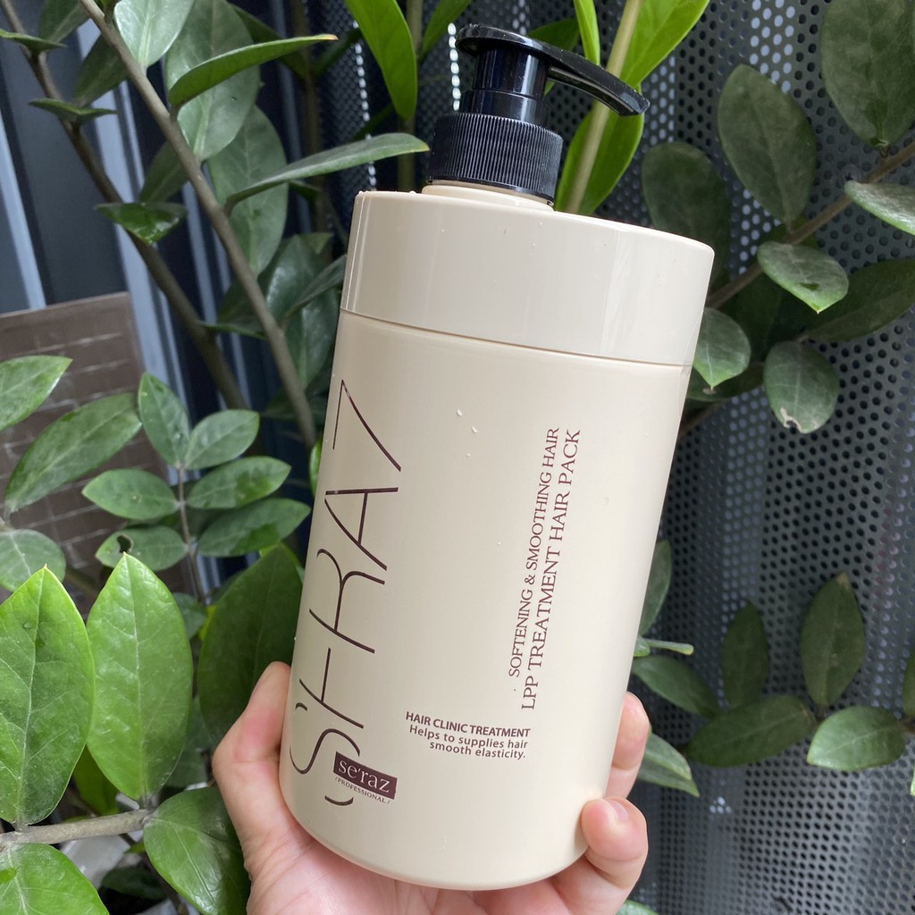 Hấp dầu siêu phục hồi tóc hư tổn nặng LPP Treatment Seraz 1000ml