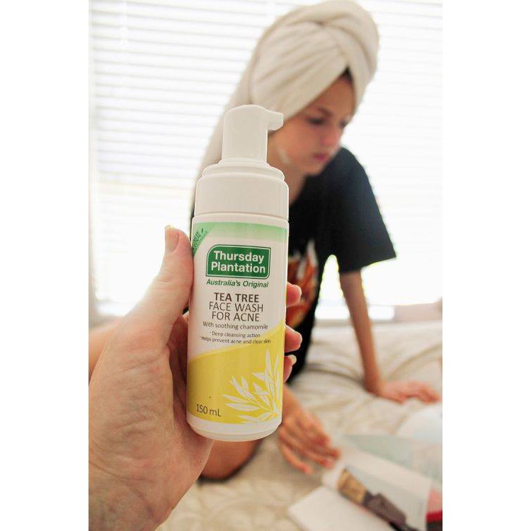 Sữa rửa mặt ngừa mụn Thursday Plantation Tea Tree Acne Face Wash 150ml