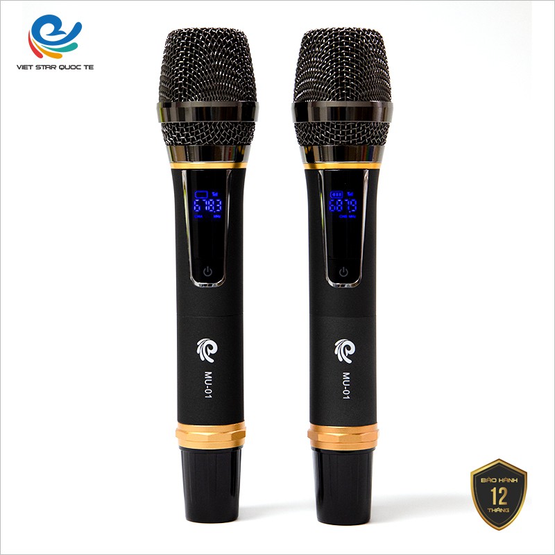  Micro Karaoke, Micro Không Dây (2 Mic), Chuyên Dụng Cho Loa, Amply, Đổi Mới Trong 07 N