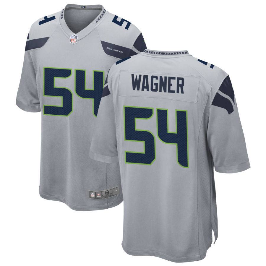 Mới Áo Thun Bóng Đá Seattle Seahawks NFL Số 54 Wagner Số 12