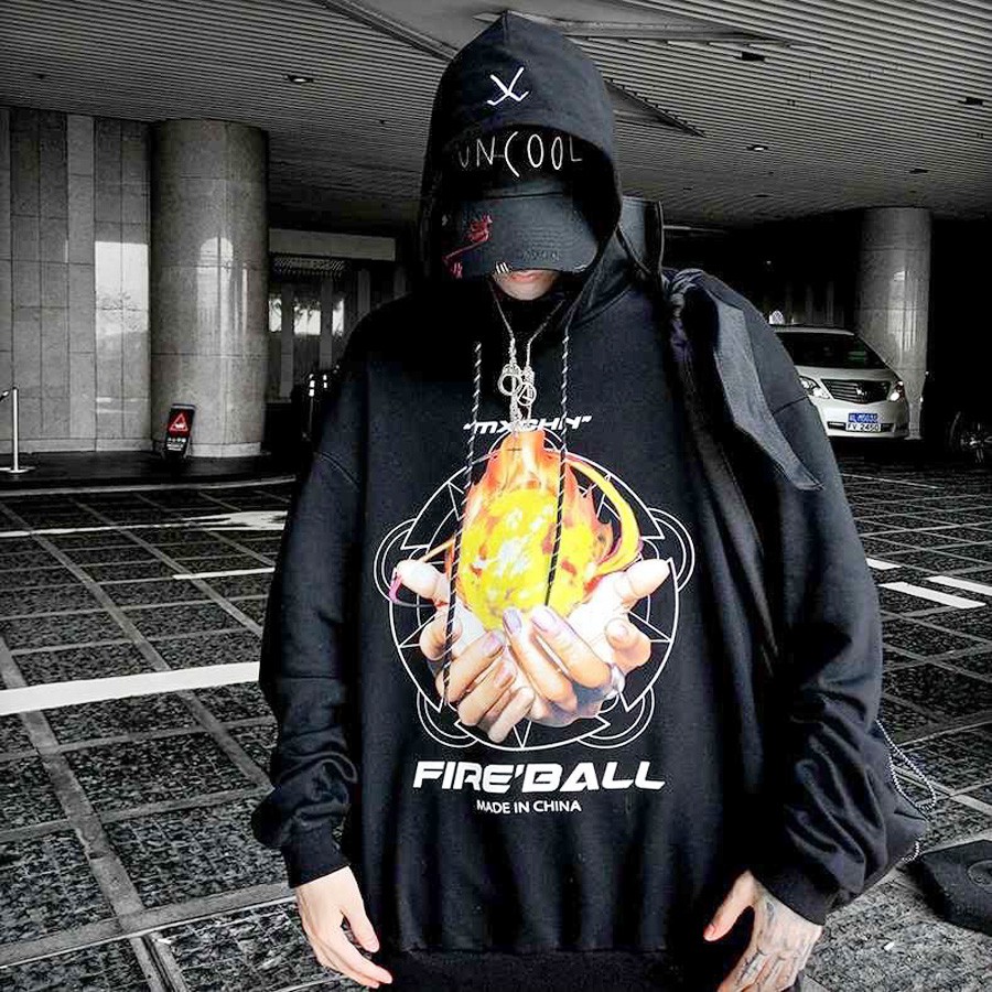 ÁO HOODIE NỈ NGOẠI Fire Ball (HD1040 - Kèm Ảnh Thật) | BigBuy360 - bigbuy360.vn