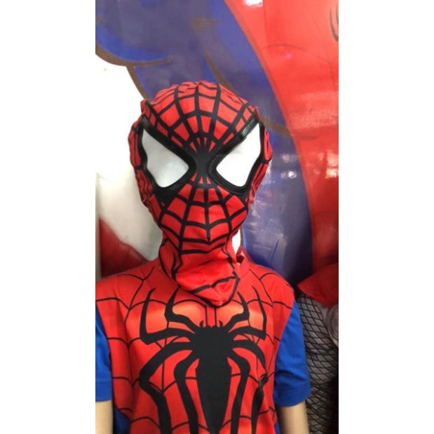 Mũ Trùm đầu siêu nhân người nhện Spider man