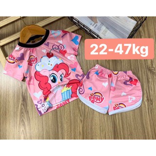 Bộ đùi thun lạnh mèo mickey cực dễ thương bé gái - đồ bộ trẻ em quần áo bé gái