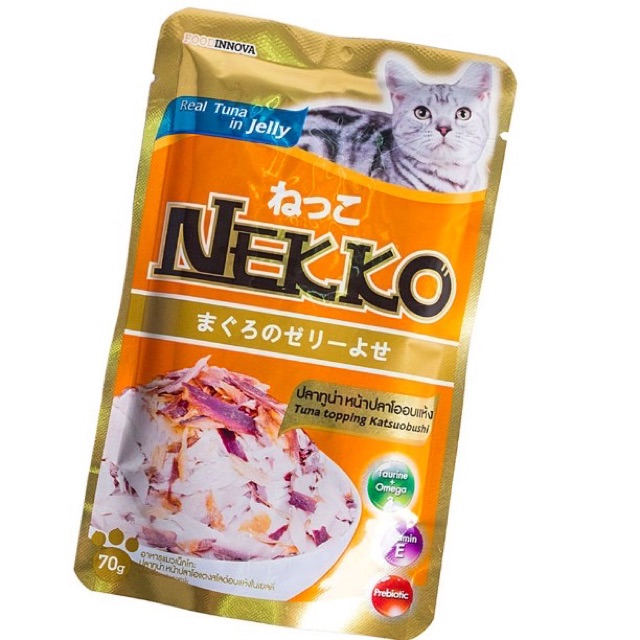 Pate Nekko cho mèo nhập khẩu Thái Lan