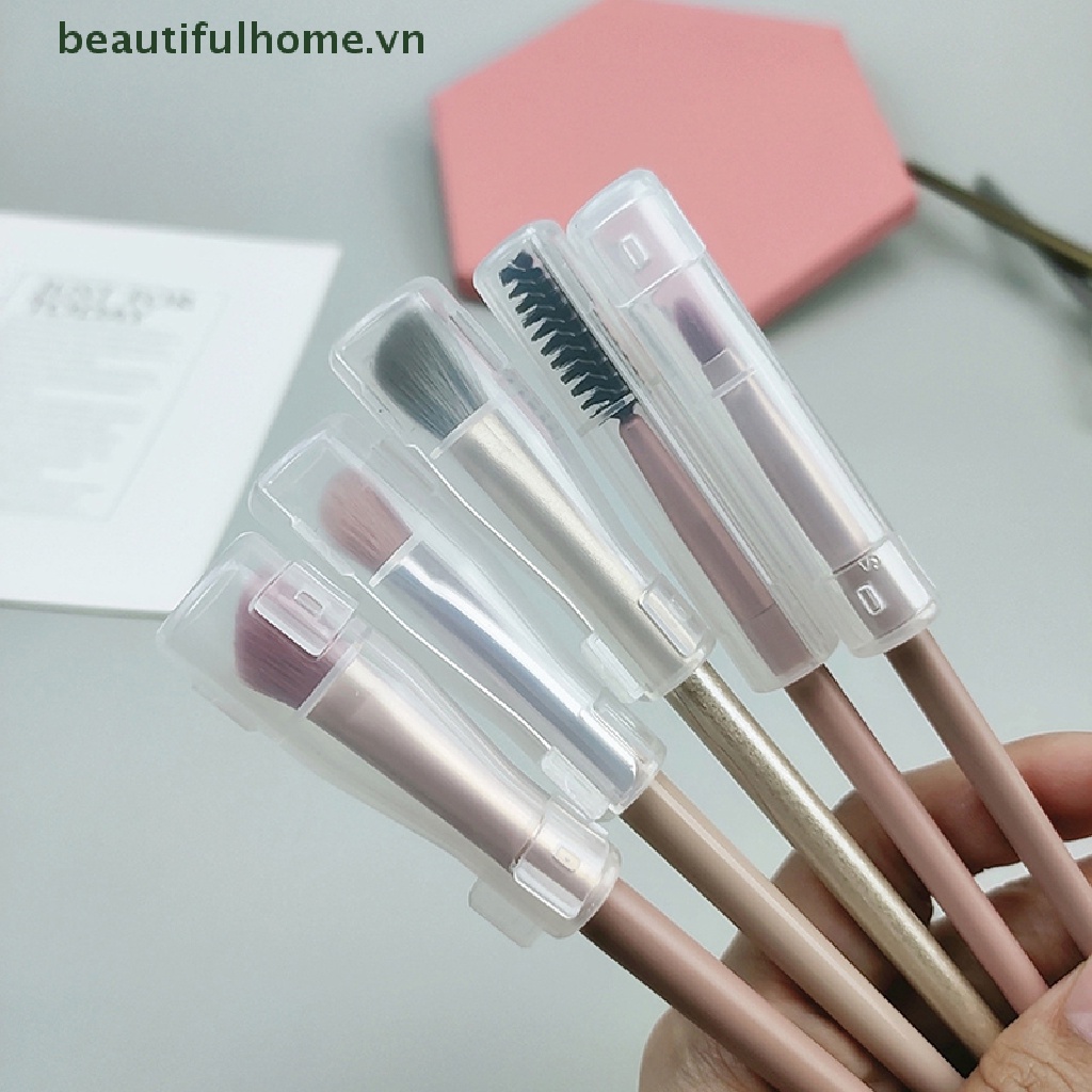 Bộ Vỏ Bọc Bảo Vệ Cọ Trang Điểm Chống Bụi Tiện Dụng