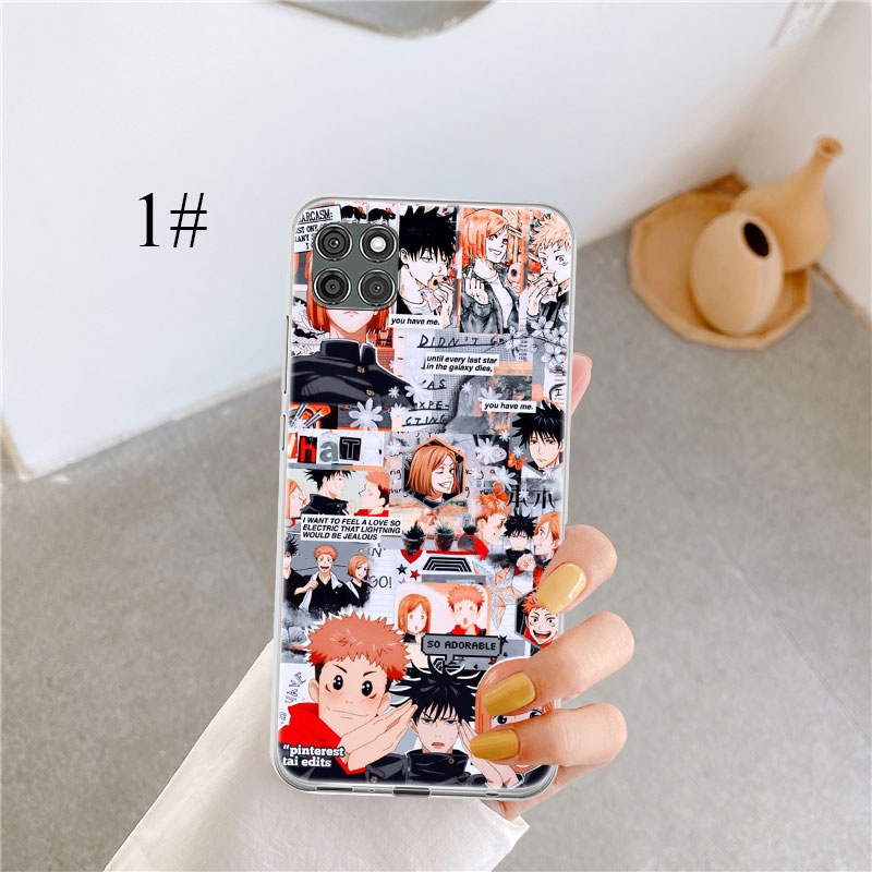 Ốp Điện Thoại Hình Anime Jujutsu Kaisen Cho Tecno Camon 18 18T 18P 18i Premier Spark 8P 8C POVA NEO POP5 LTE 2 AE4