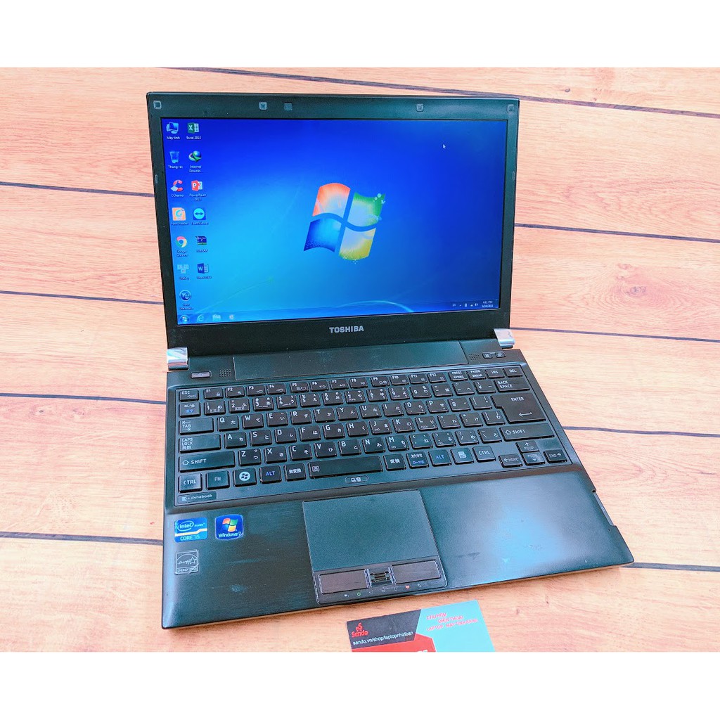 Laptop Toshiba Portege R731 siêu mỏng nhẹ - i5 2520 Ram 4G SSD 120G | BigBuy360 - bigbuy360.vn