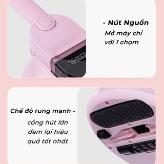 Máy hút bụi giường nệm YANGZI CM80 - Máy hút bụi diệt khuẩn UV, lực hút mạnh mẽ 12Kpa, công suất 300W