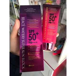 KEM CHỐNG NẮNG RIACE WATERY SUPER SUN BLOCK SPF50 70ML NHẬP KHẨU CHÍNH HÃNG 4657