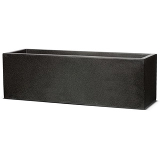 Chậu xi măng đá mài CHỮ NHẬT 20*20*60 - Đen