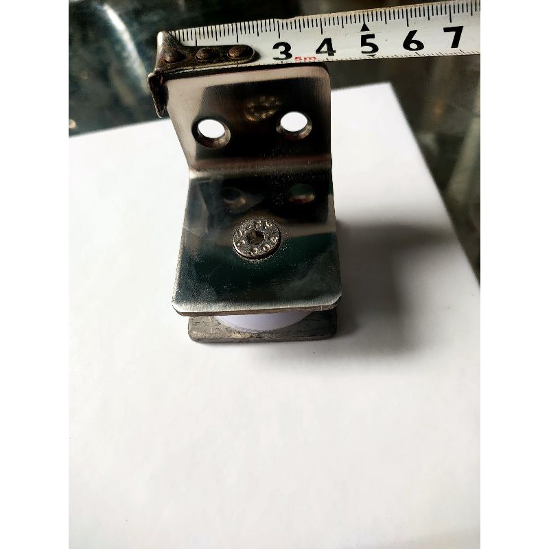 Pat L kính vô tường inox Bóng 304