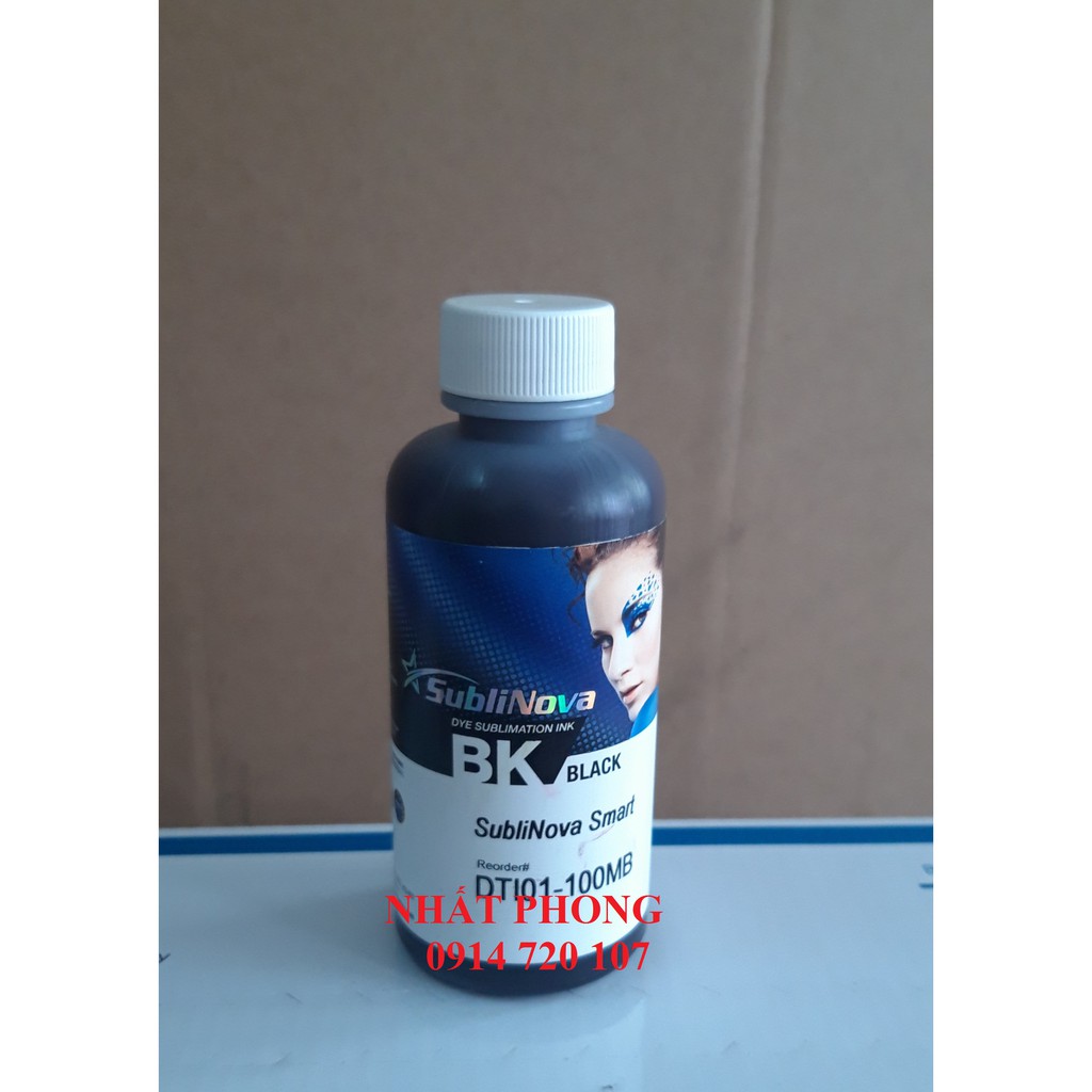 Mực in chuyển nhiệt InkTec 100ml - Đen