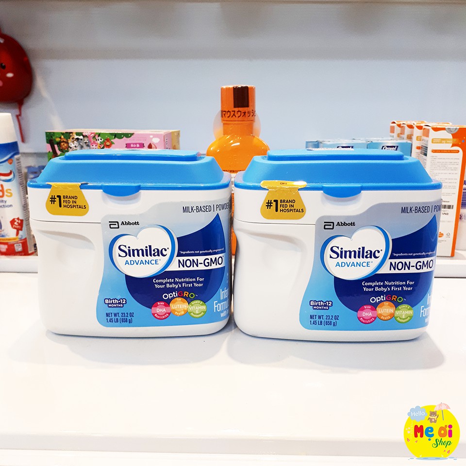 Sữa Similac Advance NON GMO 658g (0-1 tuổi) (combo 2 hộp)