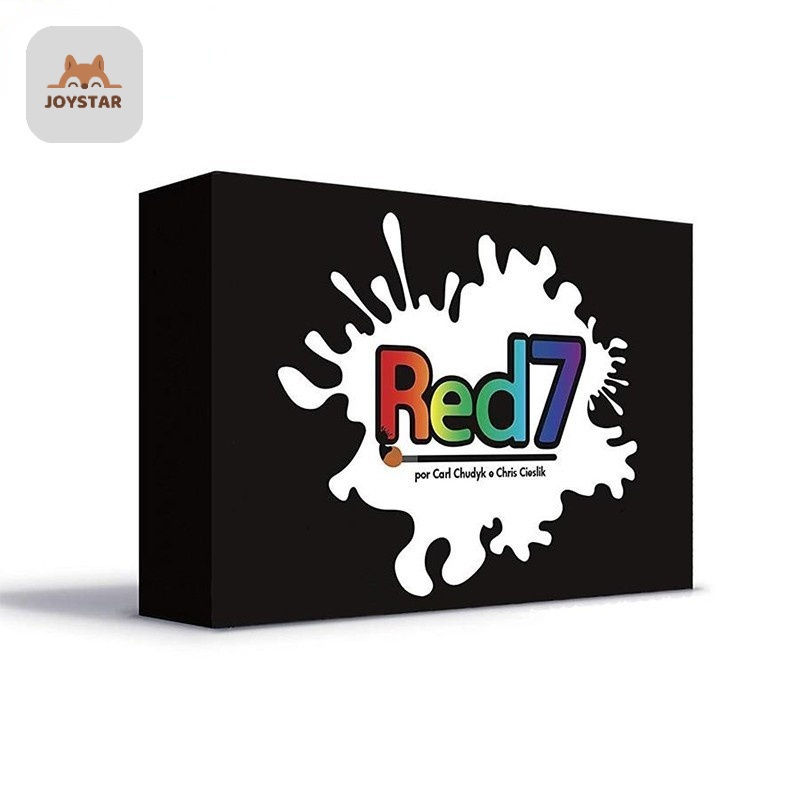 Bộ Bài Uno red Seven red 7 Màu Đỏ Độc Đáo