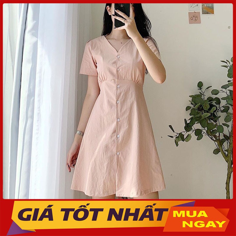 Váy Nữ Hàng Quảng Châu Cổ Tym Chất Bao Đẹp M526