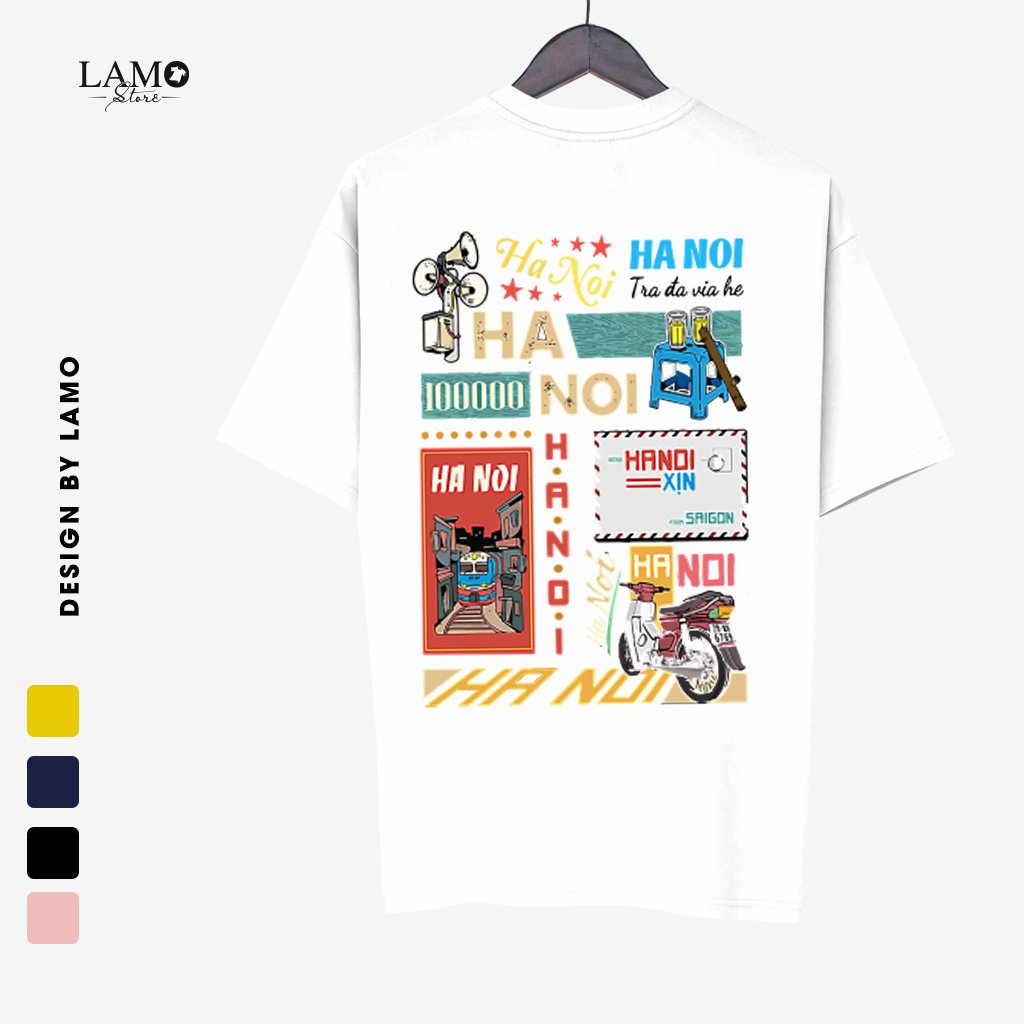 Áo thun Hà Nội Trà Đá Vỉa Hè -Lamo store ( V382 )