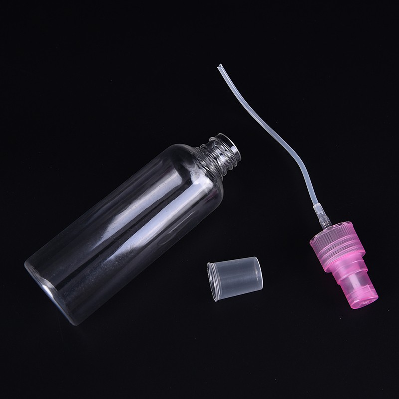 Bình Xịt Nước Hoa Mini Bằng Nhựa Trong Suốt Dung Tích 100ml