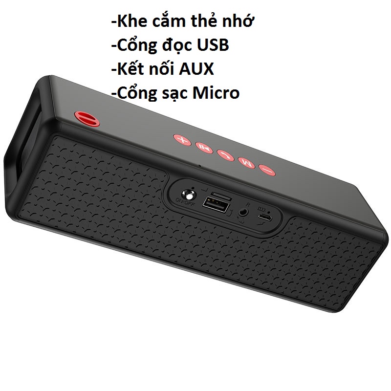 Loa bluetooth hệ thống loa kép hỗ trợ TWS hoco HC3