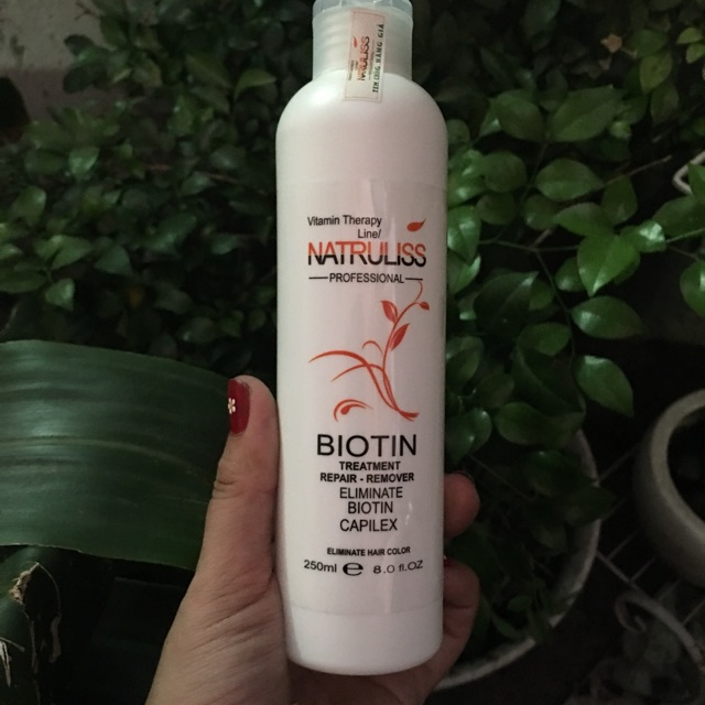 TINH DẦU KÍCH BÓNG VÀ KHỬ MÙI HOÁ CHẤT BIOTIN NATRULISS 250ml