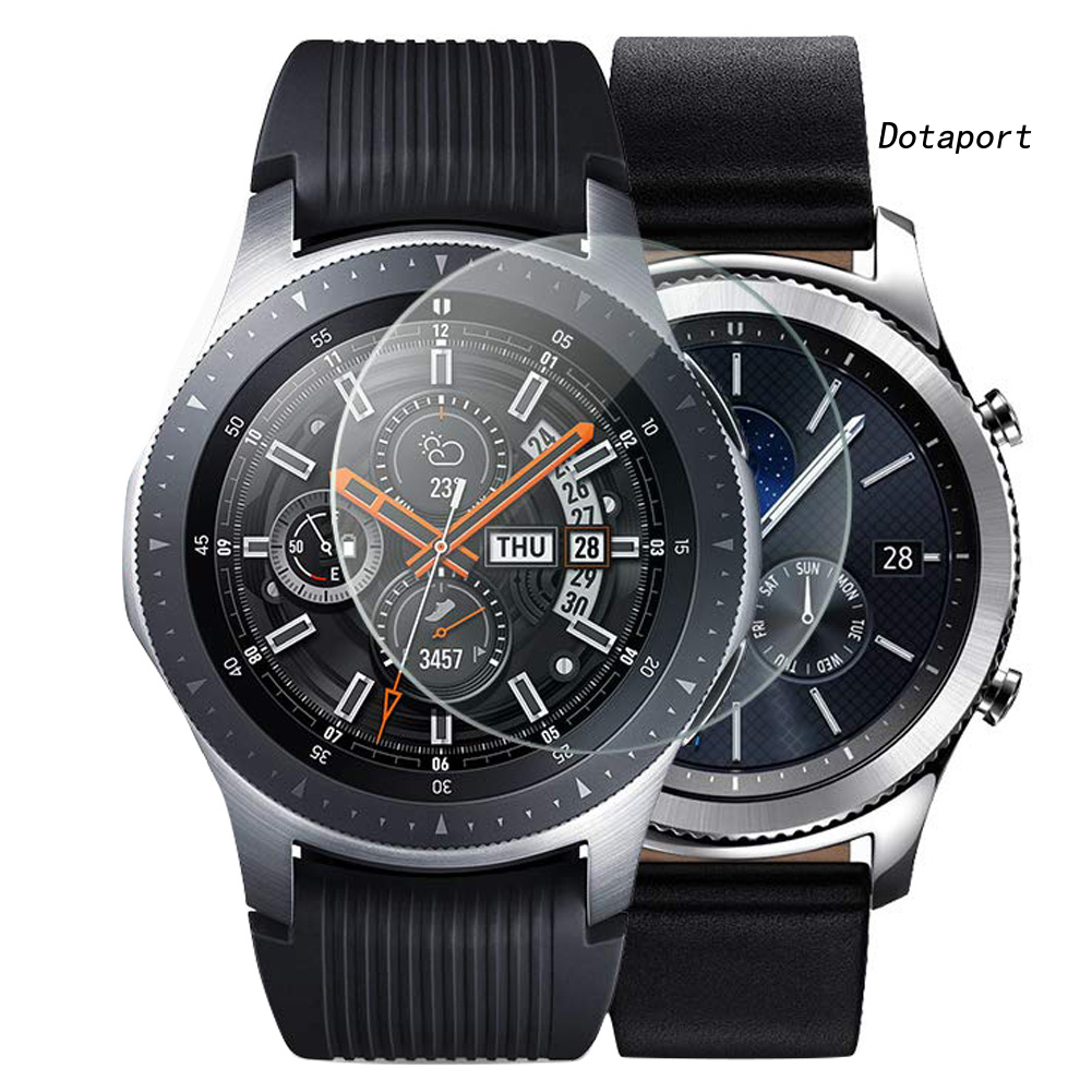 Set 3 Miếng Dán Bảo Vệ Màn Hình Đồng Hồ Samsung Galaxy Watch 42 / 46mm Gear Sport S2 S3